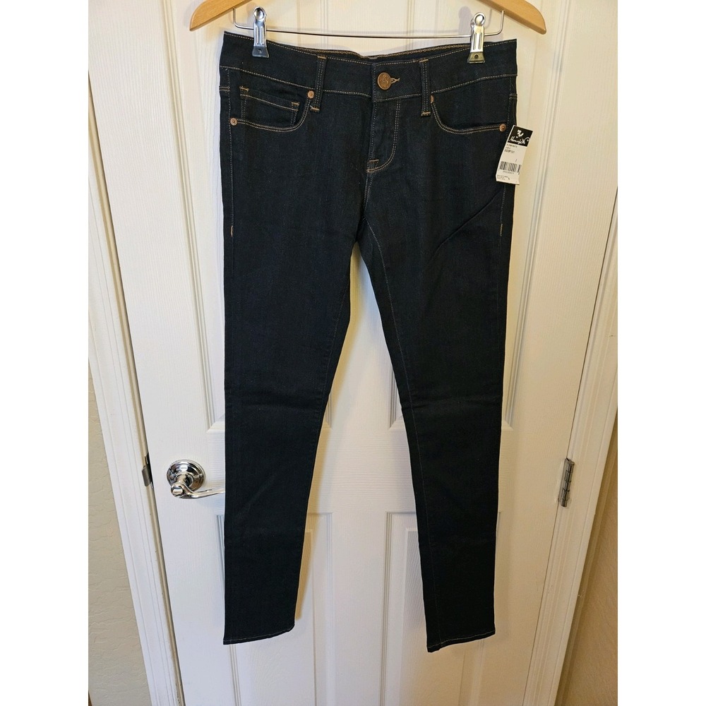 NWT 34 Heritage Sample Betty Lou Super Skinny Dark Denim Jeans, Size 27X33